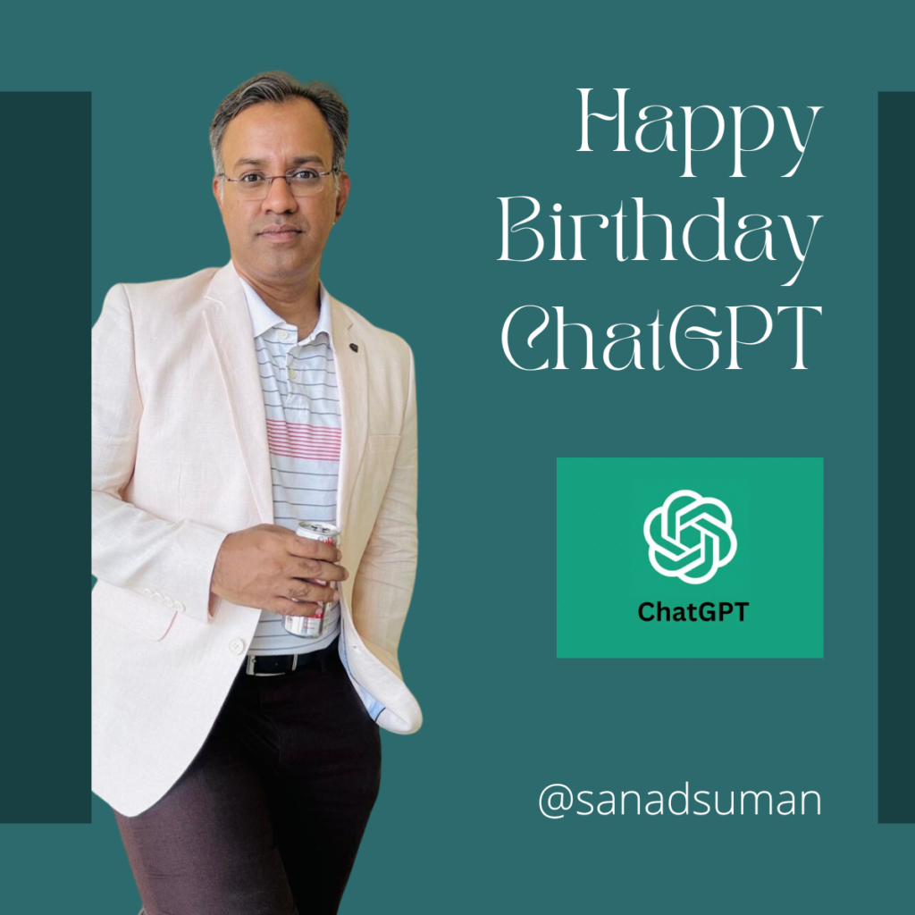 Happy Birthday ChatPGT